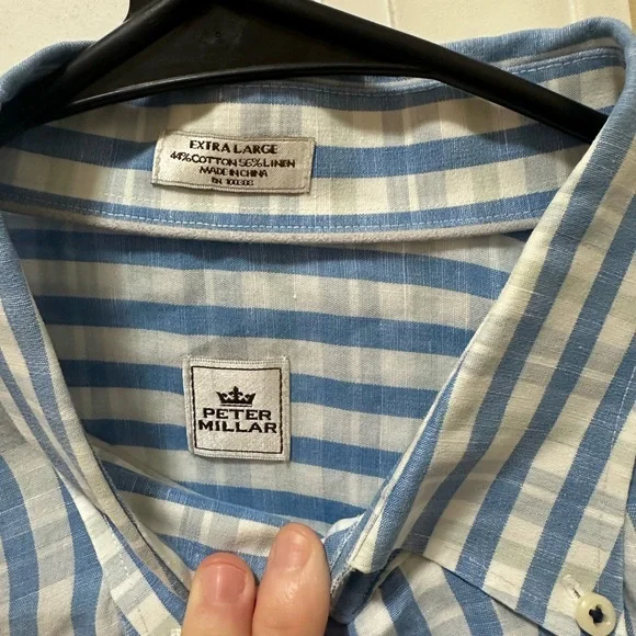 Peter Millar Men’s Shirts Polo Size XL Collection lot of 3 - Picture 7 of 7